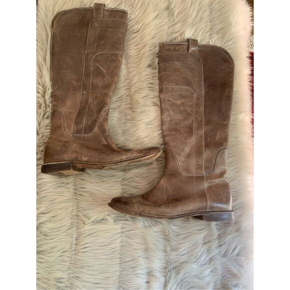 FRYE Paige Tall Riding 7.5B - Picture 1 of 8